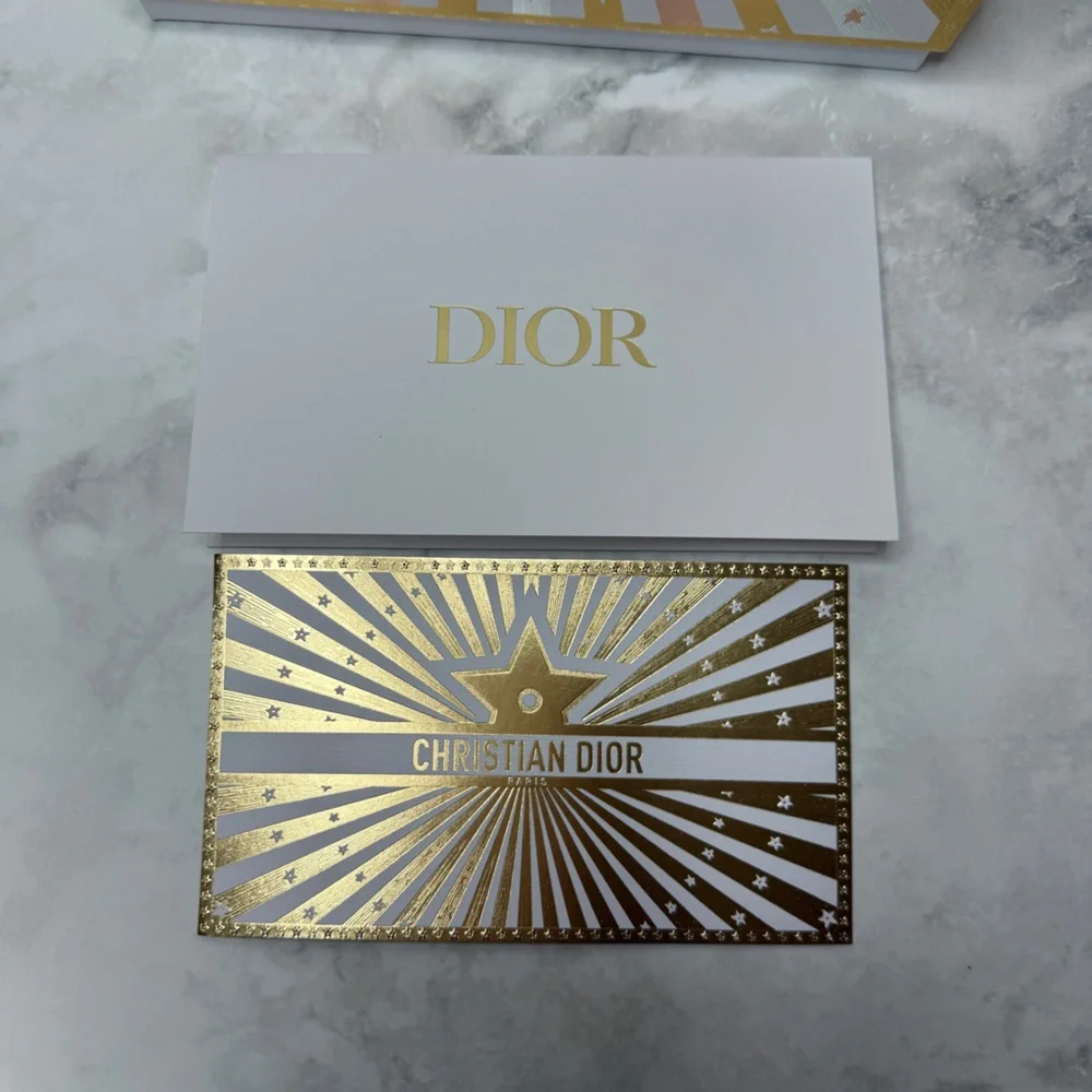 ✨ Christian Dior Holiday Gift Box Set – Empty / Packaging Only